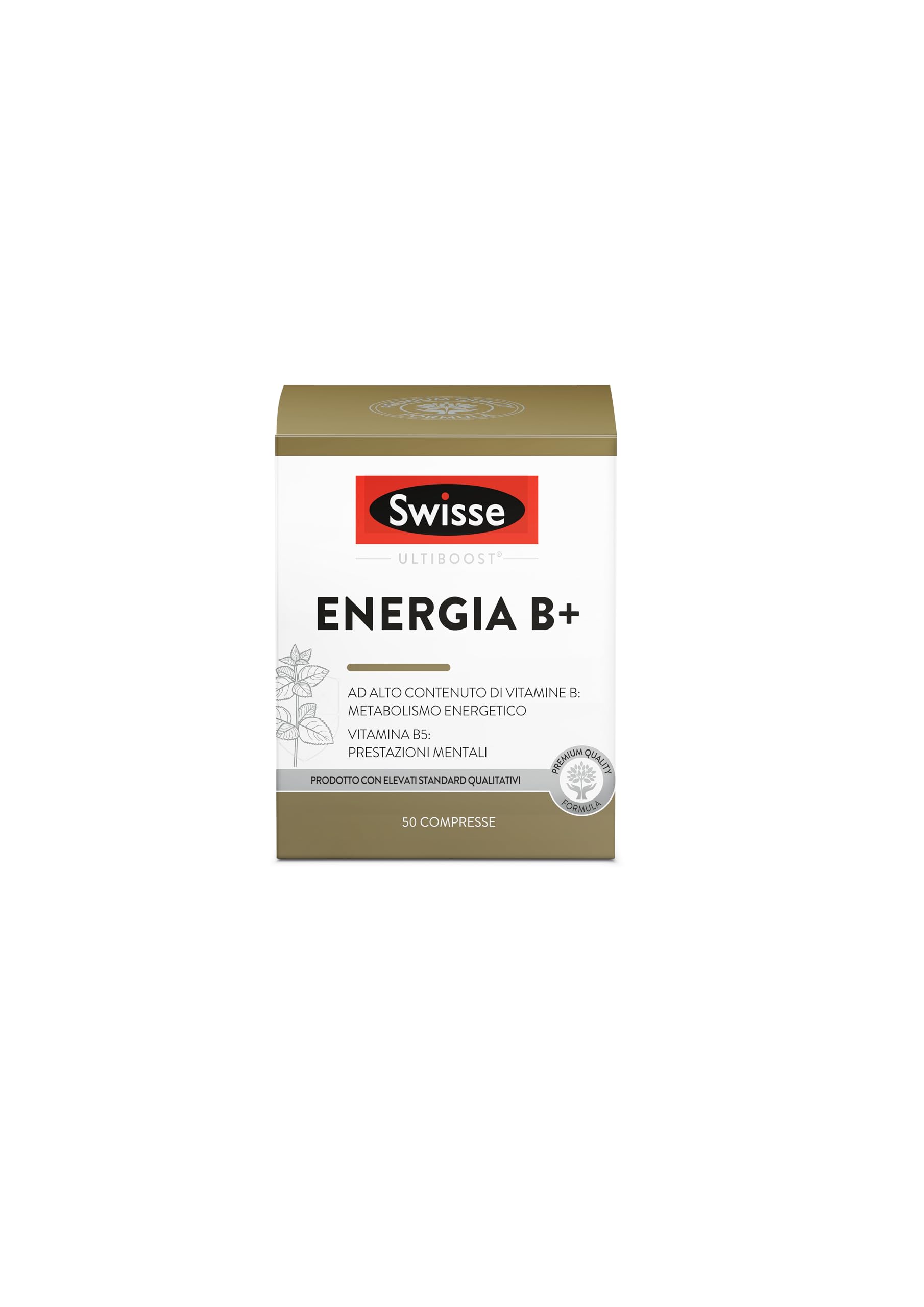 Swisse energia b piu  50cpr