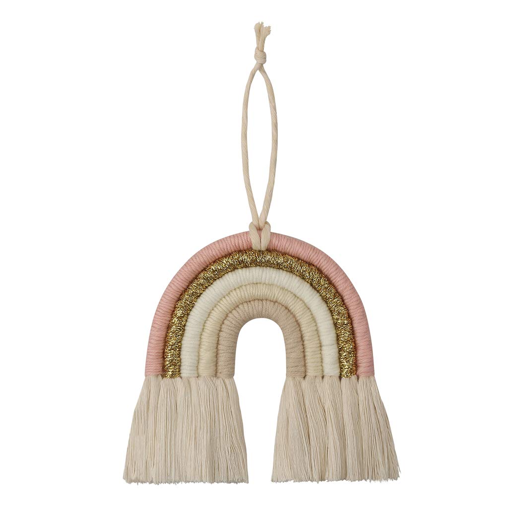 hogtnd Rainbow Wall Hanging for Nursery and Home Decorations, Wedding Vases, Ornaments as Gift for Birthday Parties, Wedding Decorations, Wall Hanging