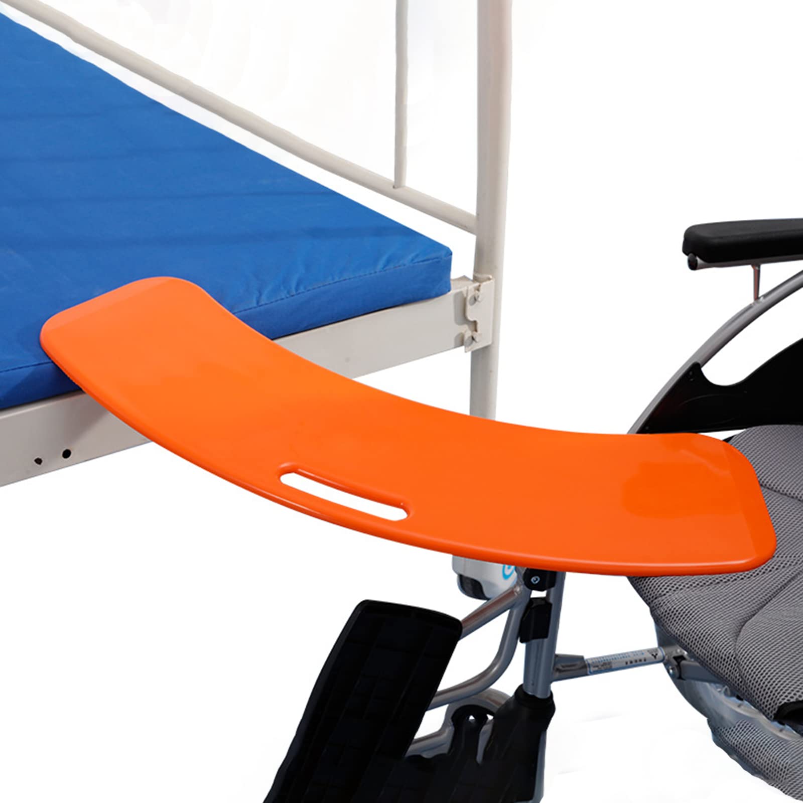 Tavola di trasferimento per Anziani, trasferimento da Letto per disabili e tavola Scorrevole, Piattaforma di Trasporto Scorrevole per sedie a rotelle,A