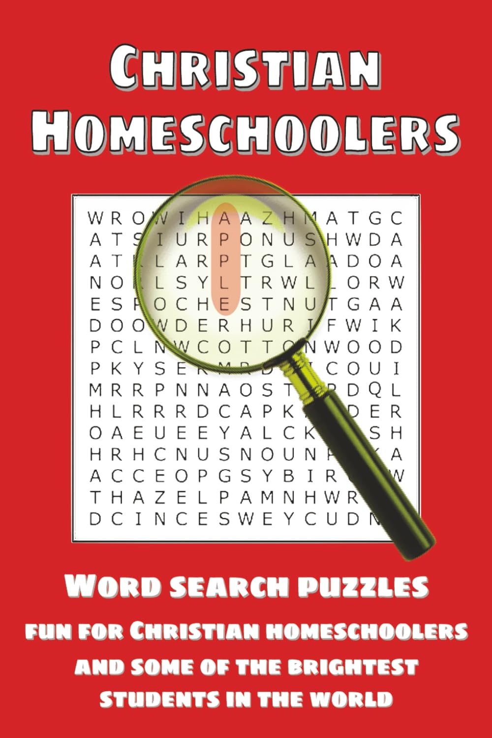 Christian Homeschoolers Word Search: Word searches with easy to read print ideal for Christian homeschoolers | 6x9 inches, 110 pages | 50+ puzzles … ... free time (Christian Homeschool Resources)