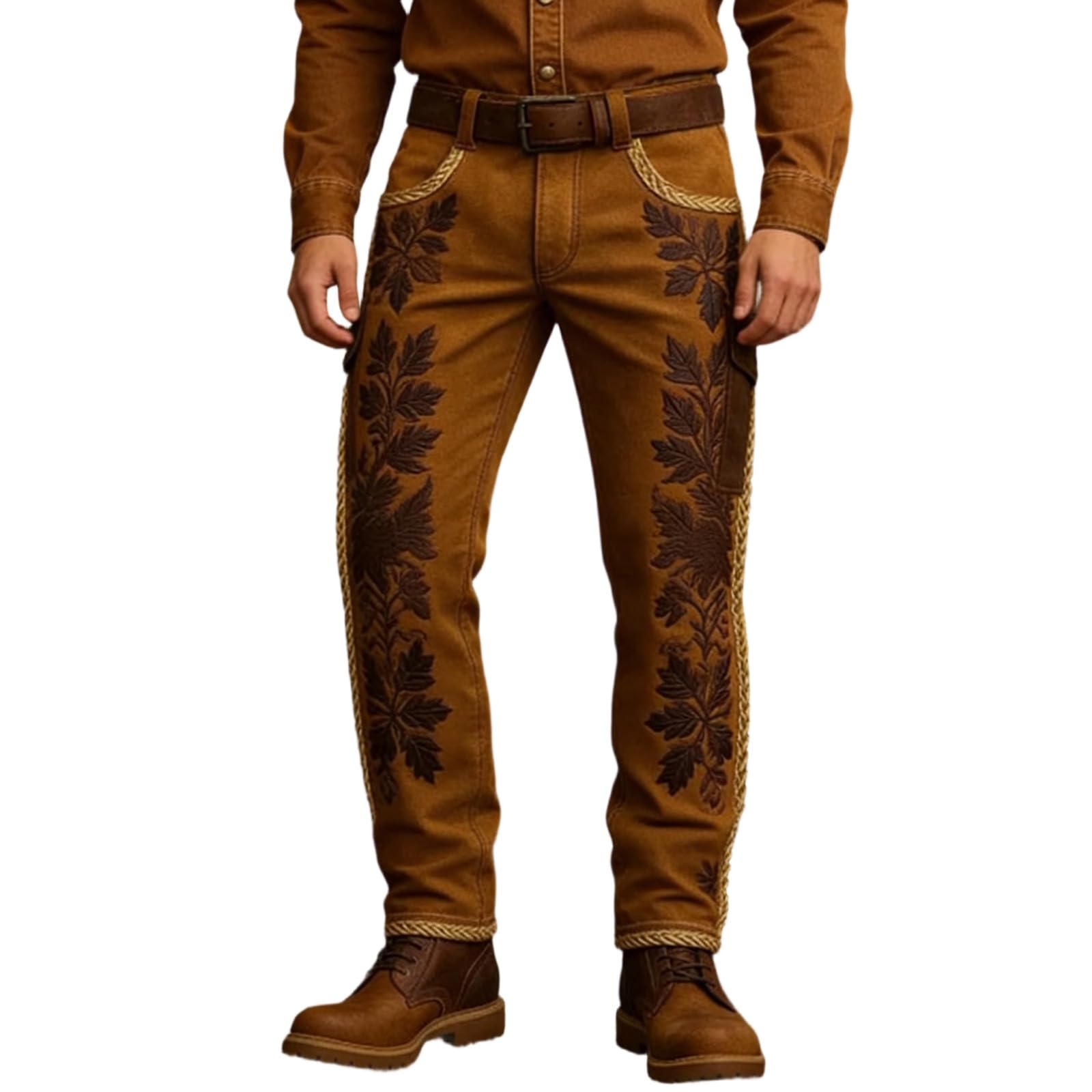 Pantalon de travail multipoches et robuste avec bouton de serrage - 5