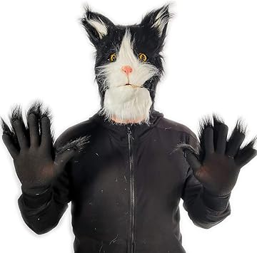 fuzzy cat costume