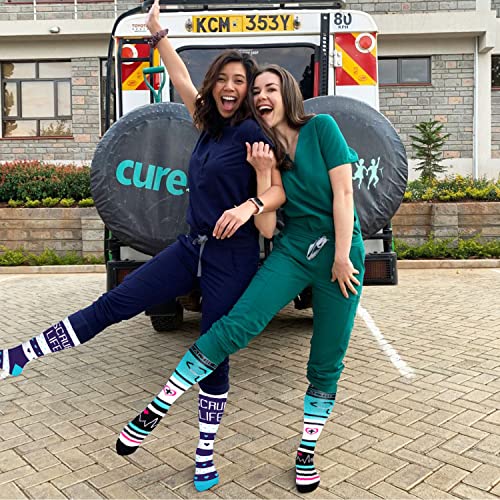 CTHH 5/7 Pairs Compression Socks for Women & Men Circulation - Compression Stockings for Support Running Athletics Nursing Travel3