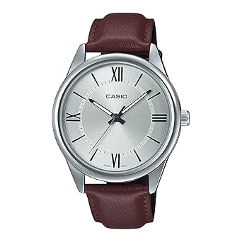 Casio Analog Silver Dial Men's Watch-MTP-V005L-7B5UDF