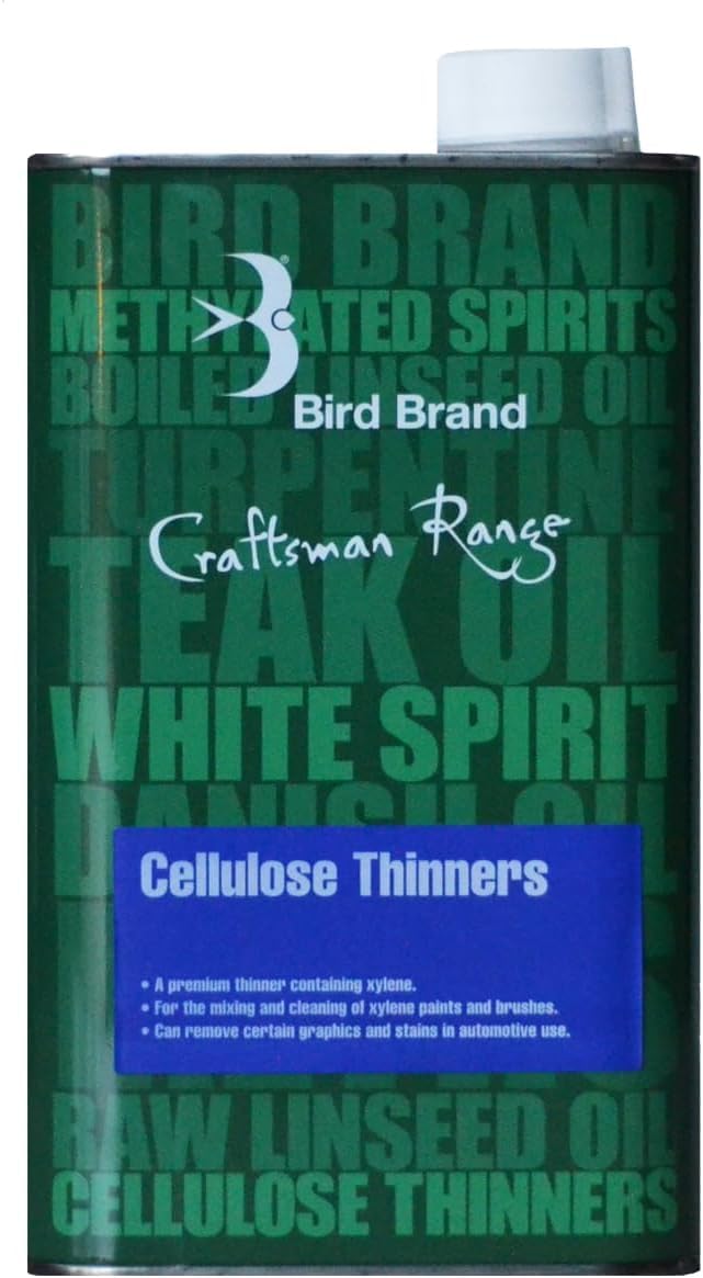 Supergift.com Nil 1L, Craftsman Range Cellulose Thinners, Xylene Paint Thinner, High Strength Solvent For Paint Thinning, Brush Cleaning & Degreasing, Fast Evaporating Liquid For Automotive, Diy, And Industrial Use