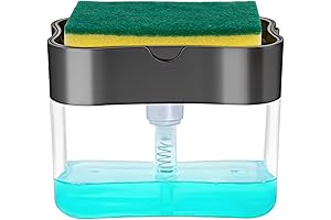 2-in-1 Kitchen Soap Dispenser and Sponge Holder