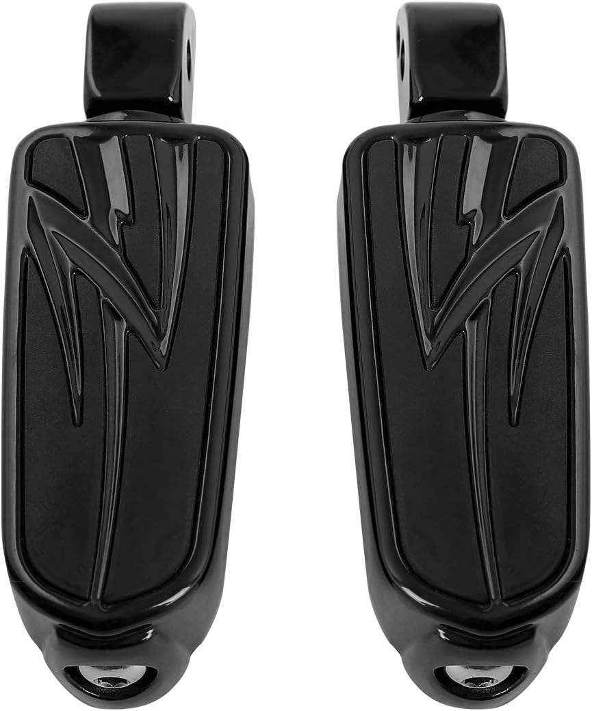 Green-L Passenger Footpegs Footrest Pedal Fit for Harley Softail Heritage Classic Fat Boy Street Bob Low Rider Breakout 2018-2025 Motorcycle