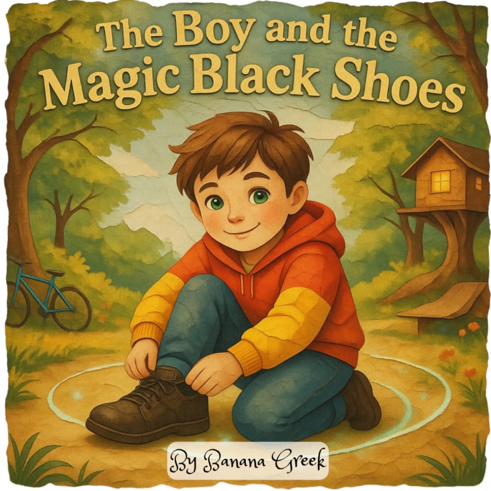 THE BOY AND THE MAGIC BLACK SHOES