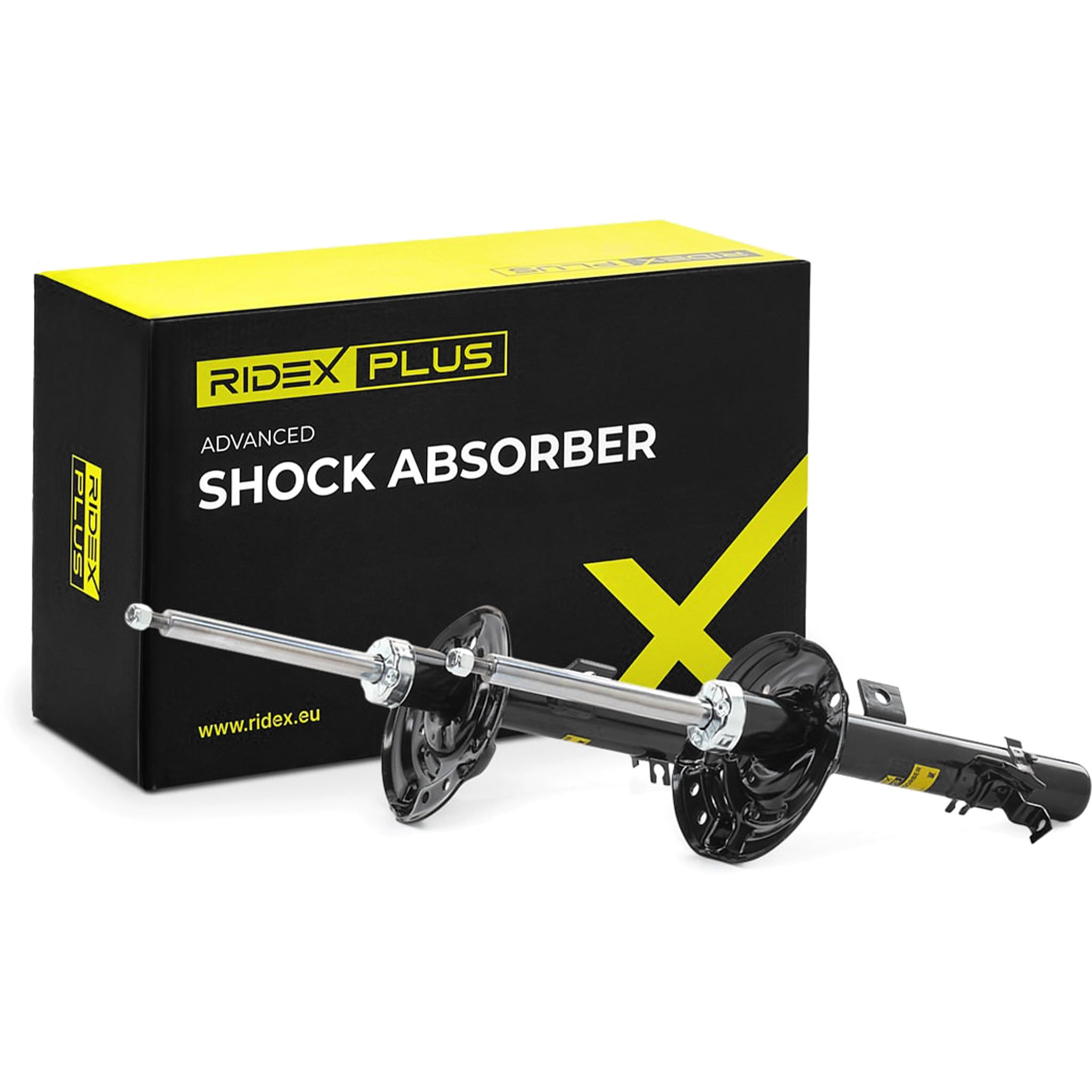 RIDEX PLUS 854S2201P 2x Ammortizzatore Anteriore Anteriore Destra Anteriore Sinistra Compatibilità con NISSAN Qashqai II J11, J11