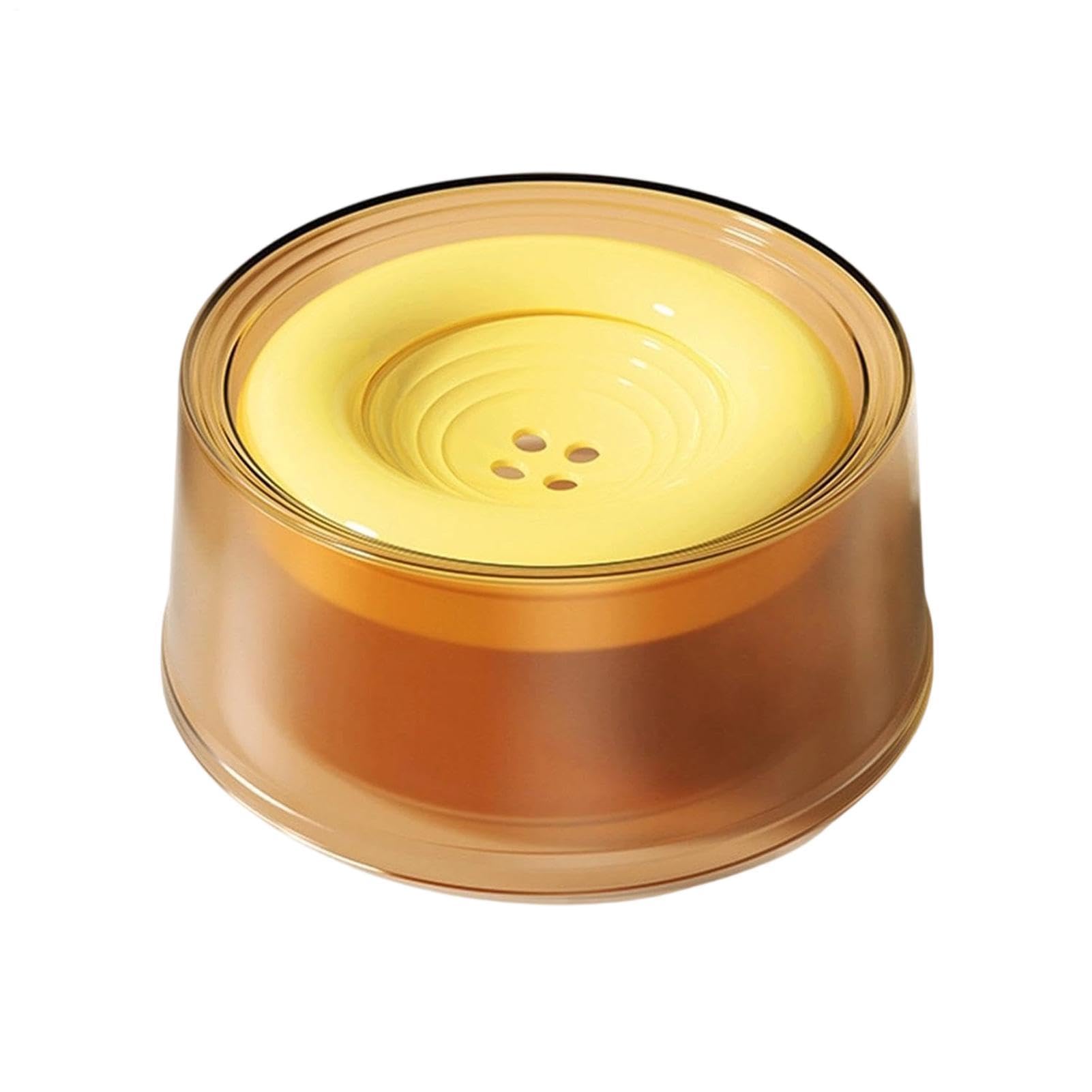Gamelle pour chiens 1,2L anti-débordement | Grand bol d'eau avec disque flottant chat