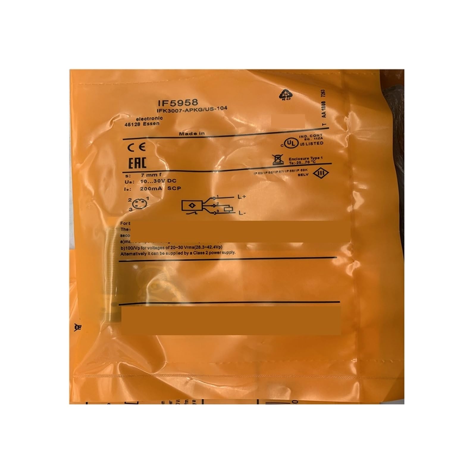 Interrupteur inductif IF5943 pour éviter les pannes de signal sur vos machines