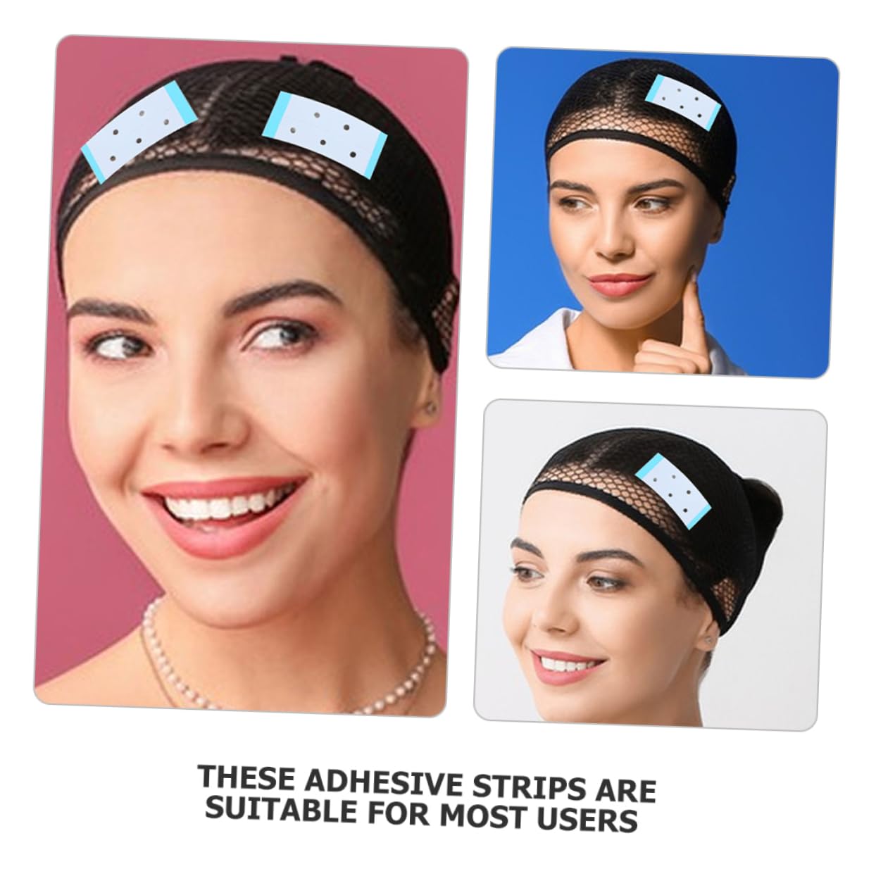 SOESFOUFU Wig Adhesive for Lace Front 40pcs Double Sided Wig Tape Sweat Resistant Comfortable Hair Extension Strips