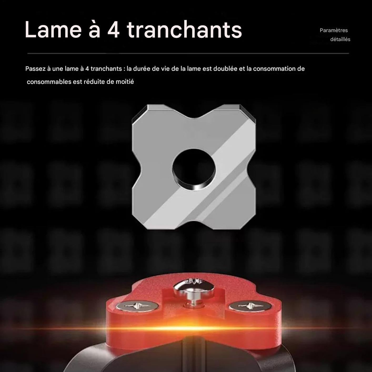 Trancheuse De Chant - Antidérapant Et Résistant À L'Usure,Trancheuse À Bois Pour Usinage De Précision | pour Artisans du Bois, Amateurs d'Atelier, Menuisiers, Architectes et Ingénieurs,