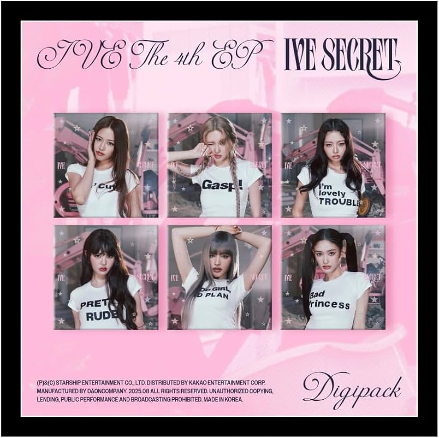 アイドル IVE SECRET IVE Ive Secret [Digipack Ver.] 4th EP Album (LEESEO ver.) : Amazon