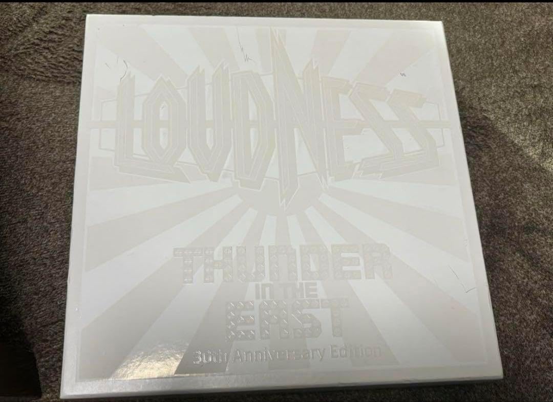 開封済 THUNDER IN THE EAST 30th Edition Loudness - Thunder in the East 30th Anniversary Box Set 3CD+