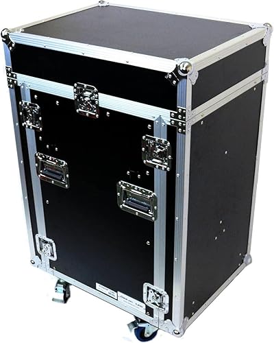 Miniatura 2 de DEEJAYLED 11U Slant Mixer Rack 16U VER (TBH11M16UCT2LT)