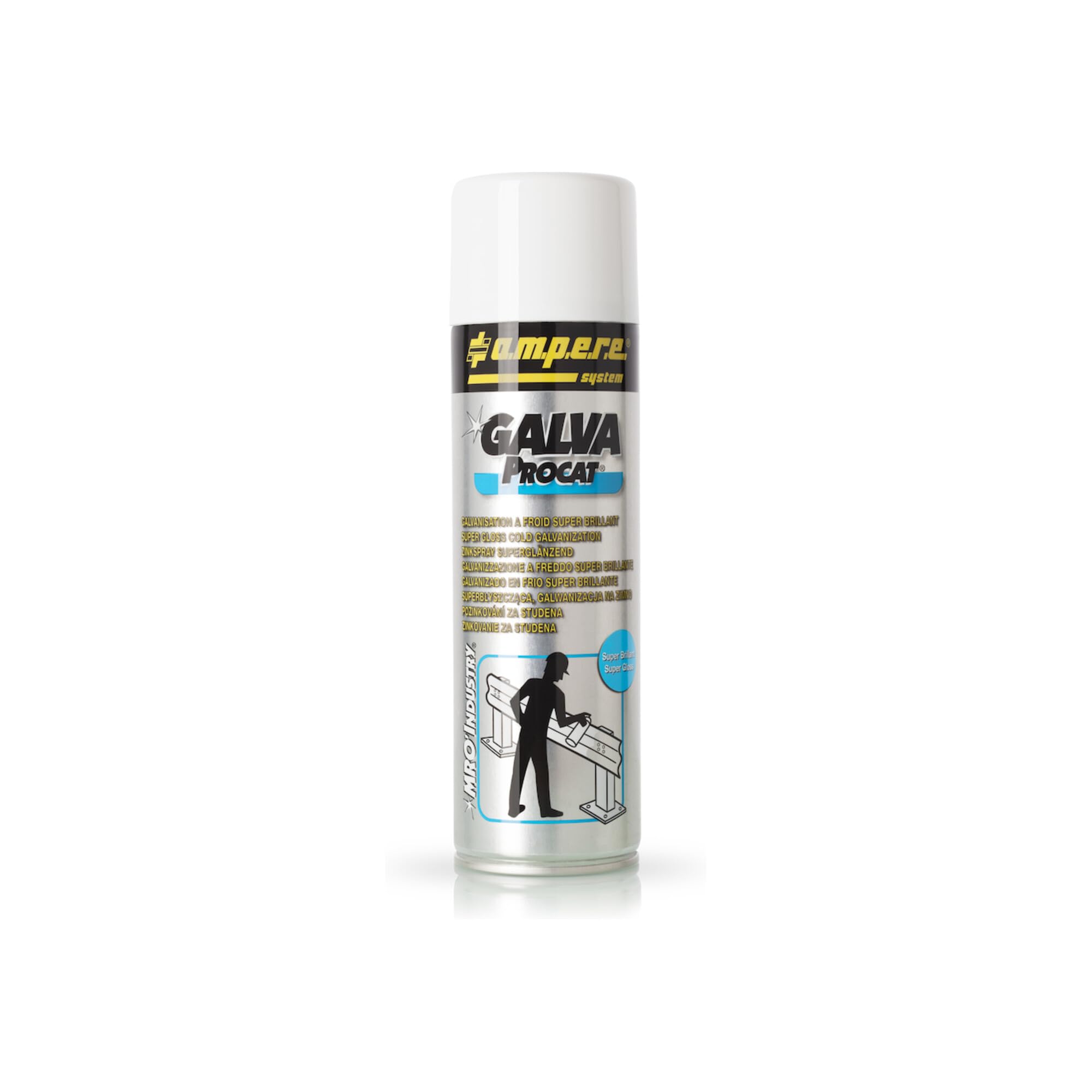 A.M.P.E.R.E. Zinkspray Galva Procat 500 ml superglänzend 12 Stk