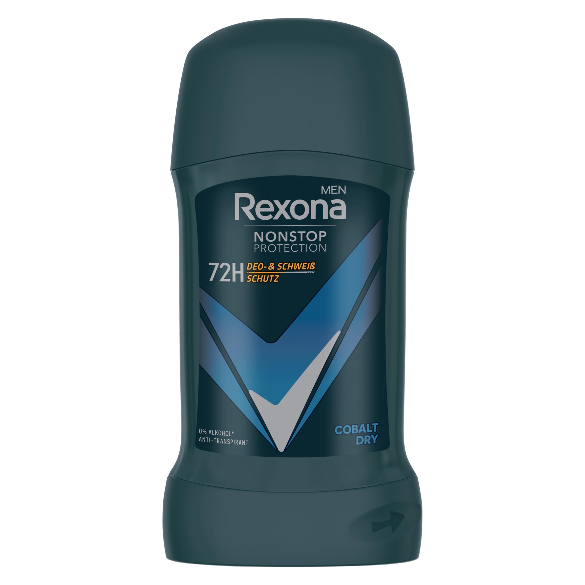 Rexona Men Nonstop Protection Deo Stick Cobalt Dry Anti Transpirant mit 72 Stunden Schutz vor Schweiß und Körpergeruch 50 ml