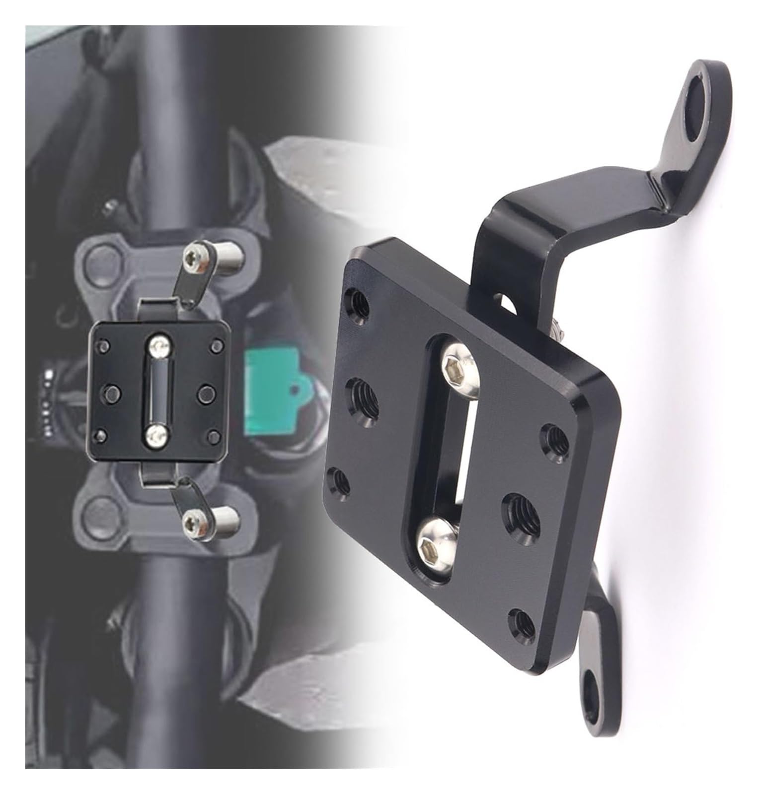 Portatelefono Manubrio Per Yamaha MT-125 2014 2015 2016 2017 2018 2019 2020 2021 Supporto Telefono Telaio Navigazione GPS Moto
