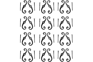 Renovators Supply Manufacturing Black Shutter Dogs