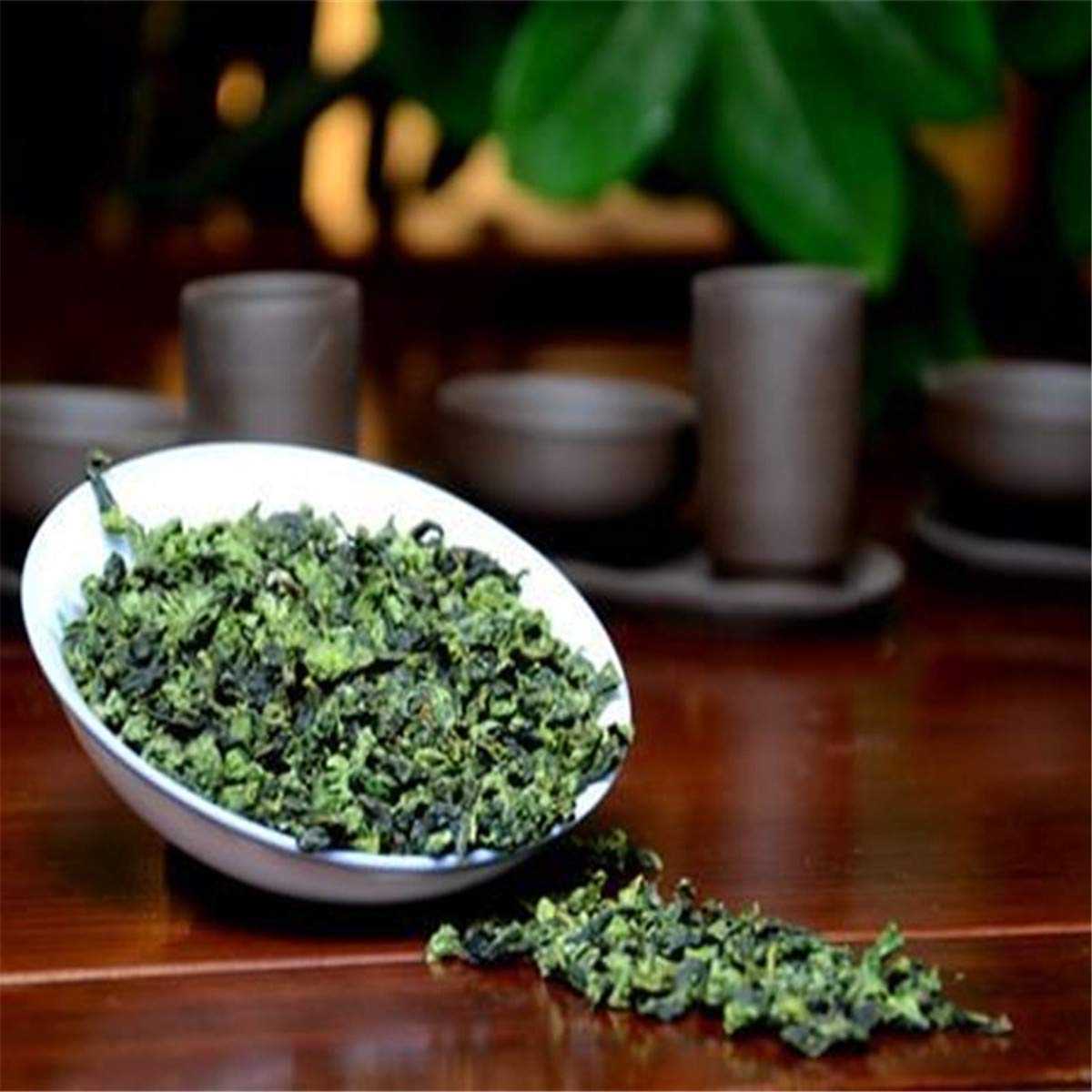 500g Anxi Tieguanyin Tee Handgemachter Bio-Oolong-Tea Loser Tee Tieguanyin-Grüntee Erfrischender Geschmack Süßer Nachgeschmack Authentisches Rhyme Green Getränk