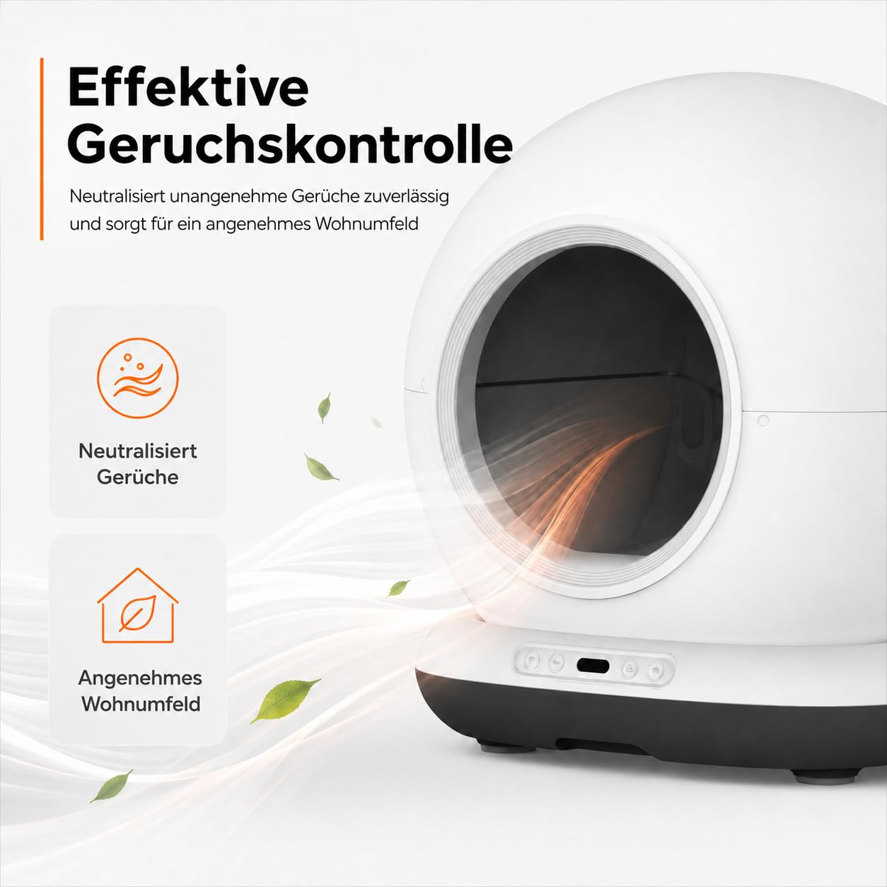 Zedar K1200 Geruchsvernichter - 6 Stück - Für Zedar K1200 Selbstreinigende Katzentoilette, Geruchskontrolle