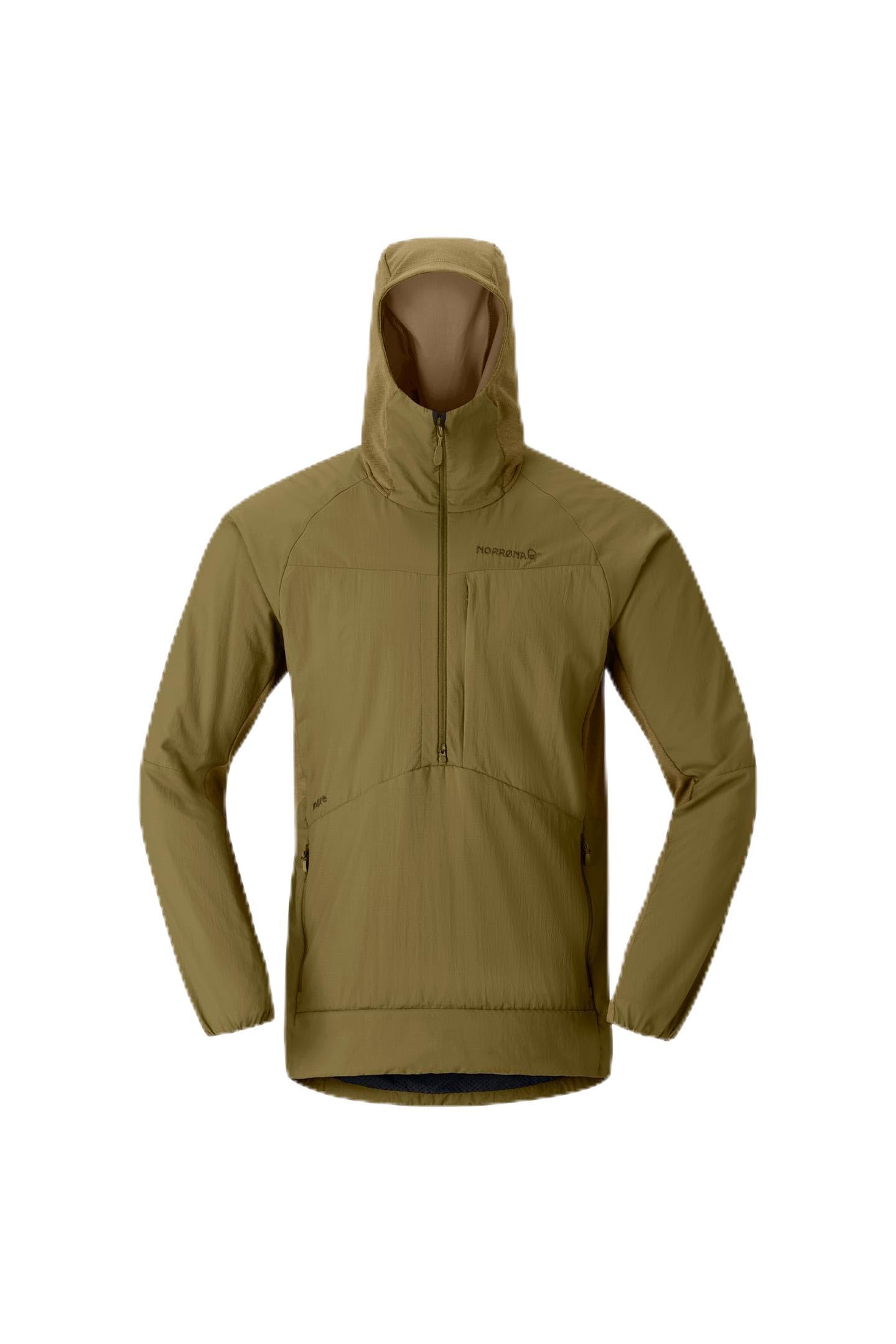 Amazon | [ノローナ] more Octa Zip Hood Ms S Dark Olive | コート