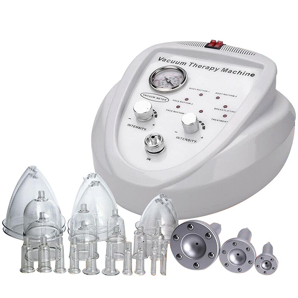 Photo 1 of 110V Vacuum Therapy Machine Vacuum Therapy Massage Body Massage Cupping Machine Body Shaping Spa Machine US Plug (Model 3)