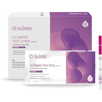 Pack of 30 Ovulation Test Strips LH Test Strips Ovulation Test Fertility Test for Women Highly Sensitive Ovulation Tests