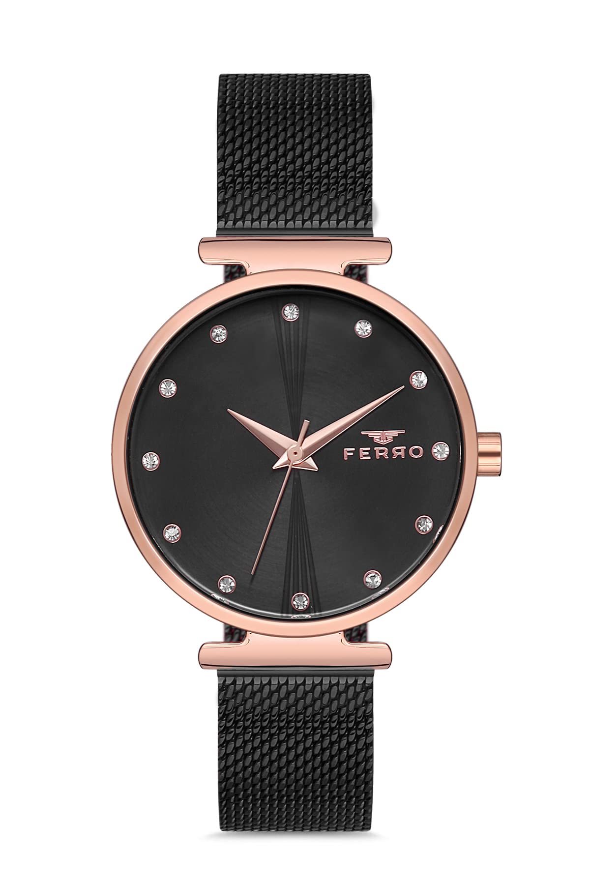 See full amazon price history chart for Ferro Analog Black Dial Womens Watch-F2995C-1129-Q Ferro Analog Black Dial Womens Watch-F2995C-1129-Q (B09RWM71JY) Amazon Price History, Amazon Price Tracker
