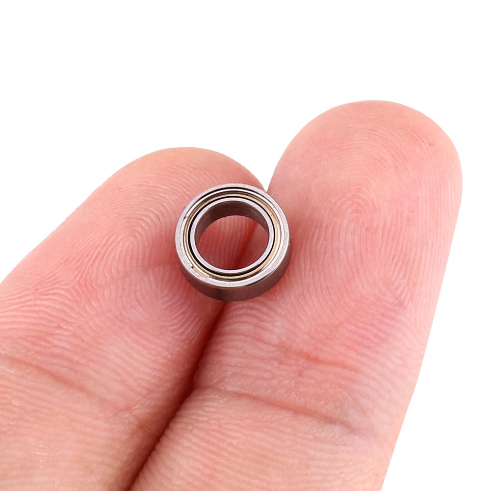 10 sztuk MR85ZZ mini łożyska kulkowe, rowkowe łożyska kulkowe 5x8x2,5mm, zestaw małych łożysk kulkowych, podwójnie ekranowane łożyska kulkowe do drukarki 3D, modelarstwa, quadrocoptera, DIY, tokarek