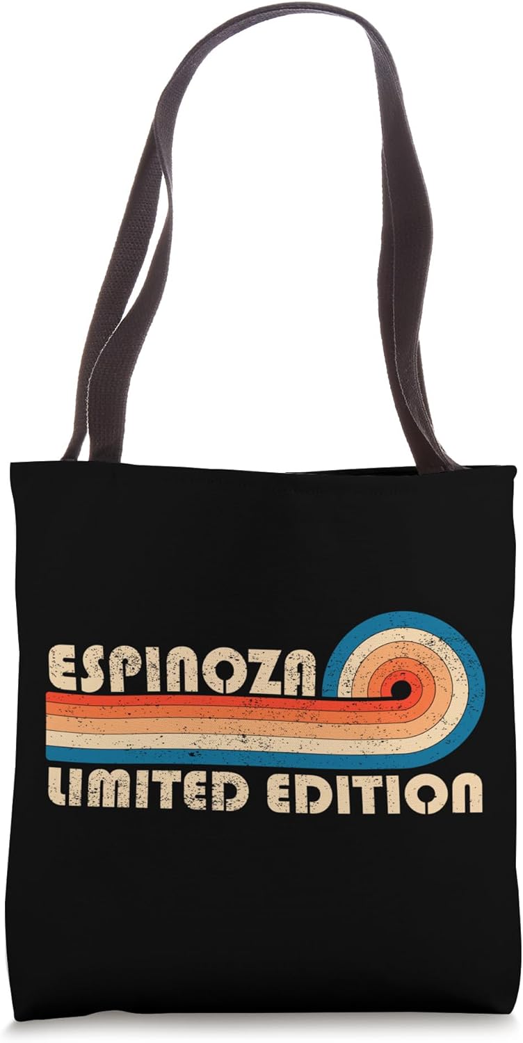 ESPINOZA Retro 70s 80s Sunset Stripe Tote Bag