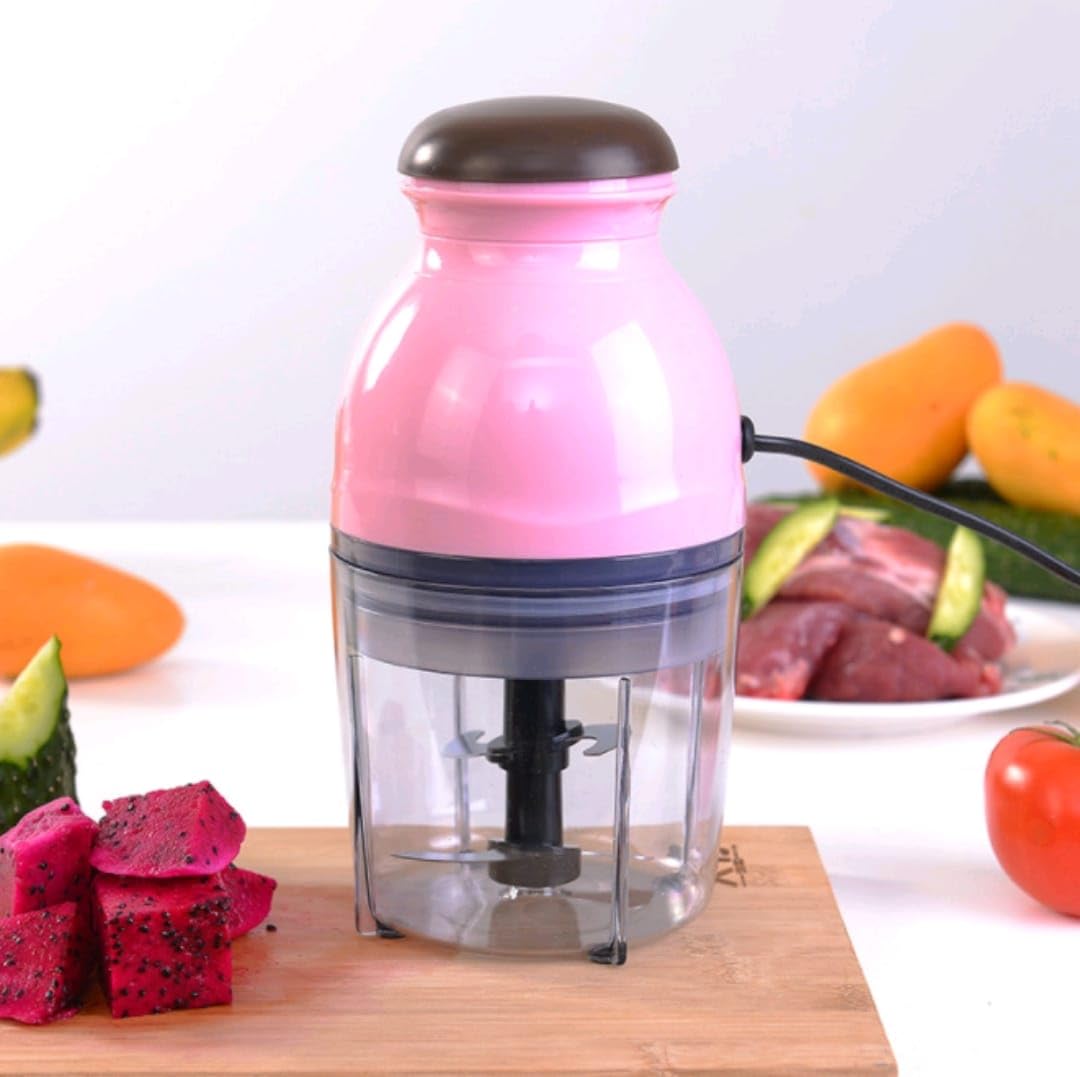 CRENTILA Capsule Cutter Quatre Mini Electric Multipurpose Food Chopper & Unique Blender System Design Mini Electric Food Processor and Chopper, Mixer, Meat Grinder, Crusher, Mincer [ set of 1 ]-image-44