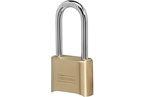 Combination Lock for Outdoor Fence or Shed by Master Lock