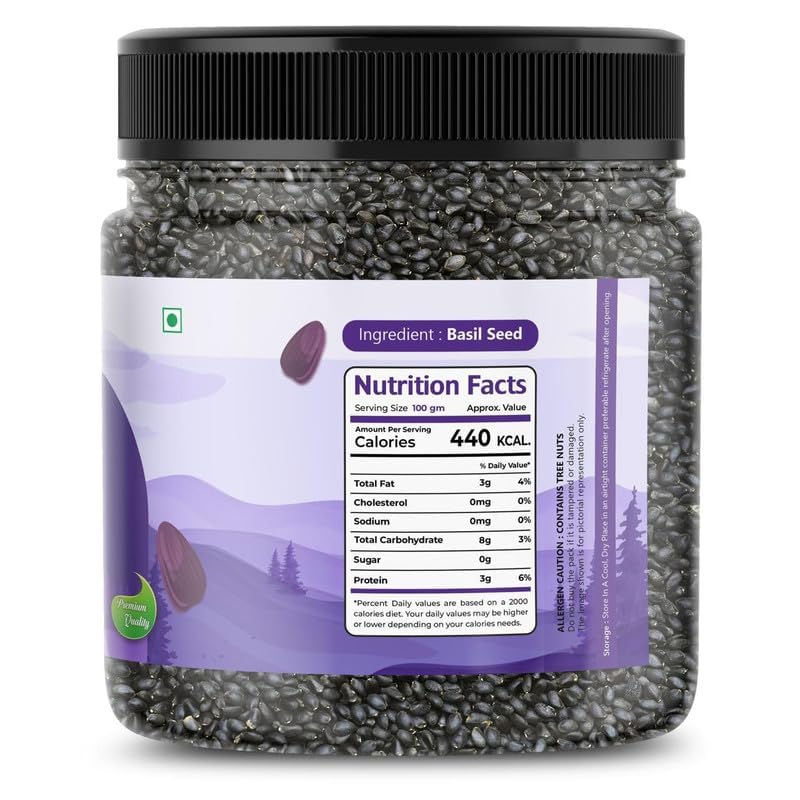 Flavour Foodie Basil Seeds 1kg - Image 2