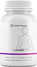 Lunara - Doctor-Formulated Menopause Supplements for Women - Ease Hot Flashes and PMS, Support Hormonal Balance, Mood and Sleep Quality - USA Made - 30-Day Supply, 1 Pack