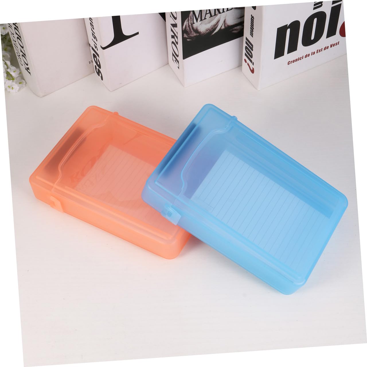 Operitacx 5pezzi Custodia Per Disco Rigido Plastica Resistente Organizer Per Accessori Digitali Etichetta Di Marcatura Scatola Portaoggetti Protettiva