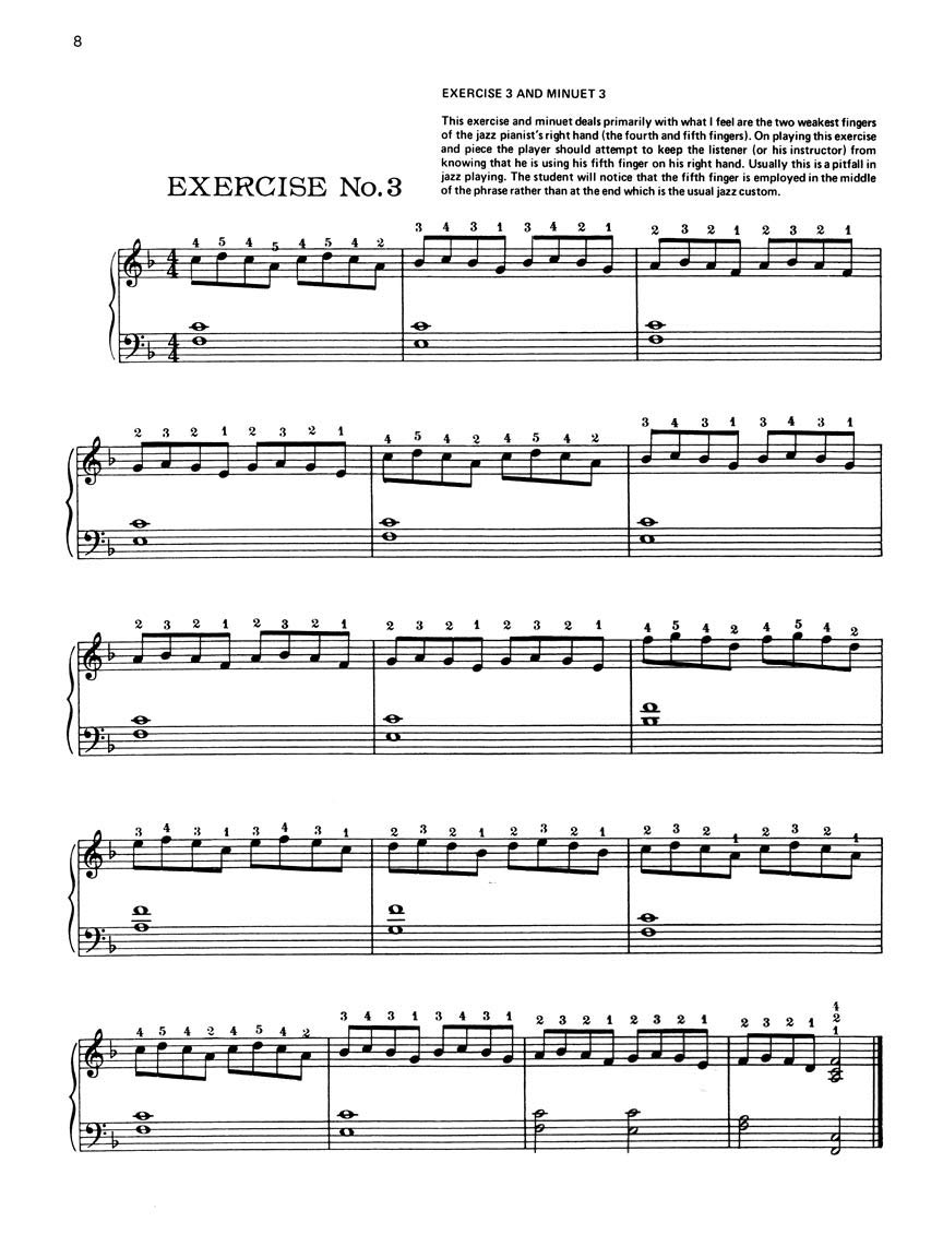 Oscar Peterson: Jazz Exercises, Minuets, Etudes And Pieces For Piano - 2nd Edition [Lingua inglese]