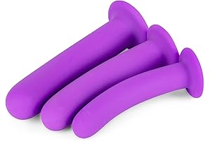 3 Pack Silicone Pelvic Floor Muscle Dilator Trainer Set