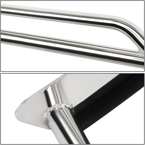 Miniatura 4 de DNA Motoring GRILL-G-020-SS - Protector de rejilla para cepillo de parachoques delantero compatible con Ram 02-05 150025003500