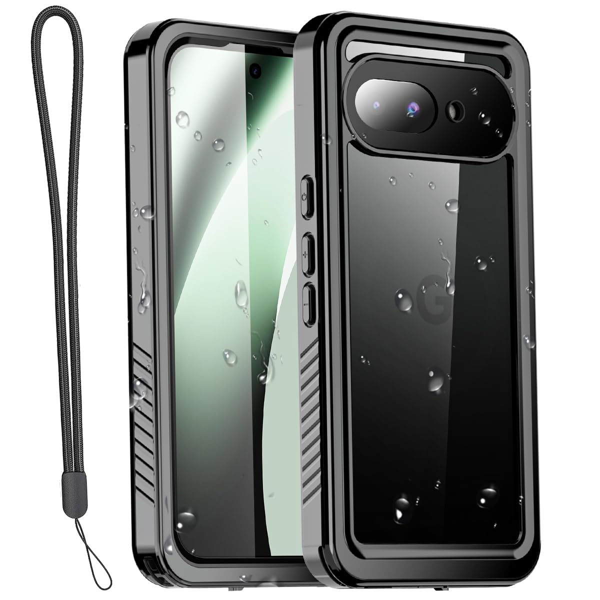 for Google Pixel 10a Case Waterproof, Clear Water Proof Shockproof Dustproof Snowproof Fu…