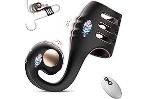 Penis Ring Vibrator for Couples, 10 Vibration Modes