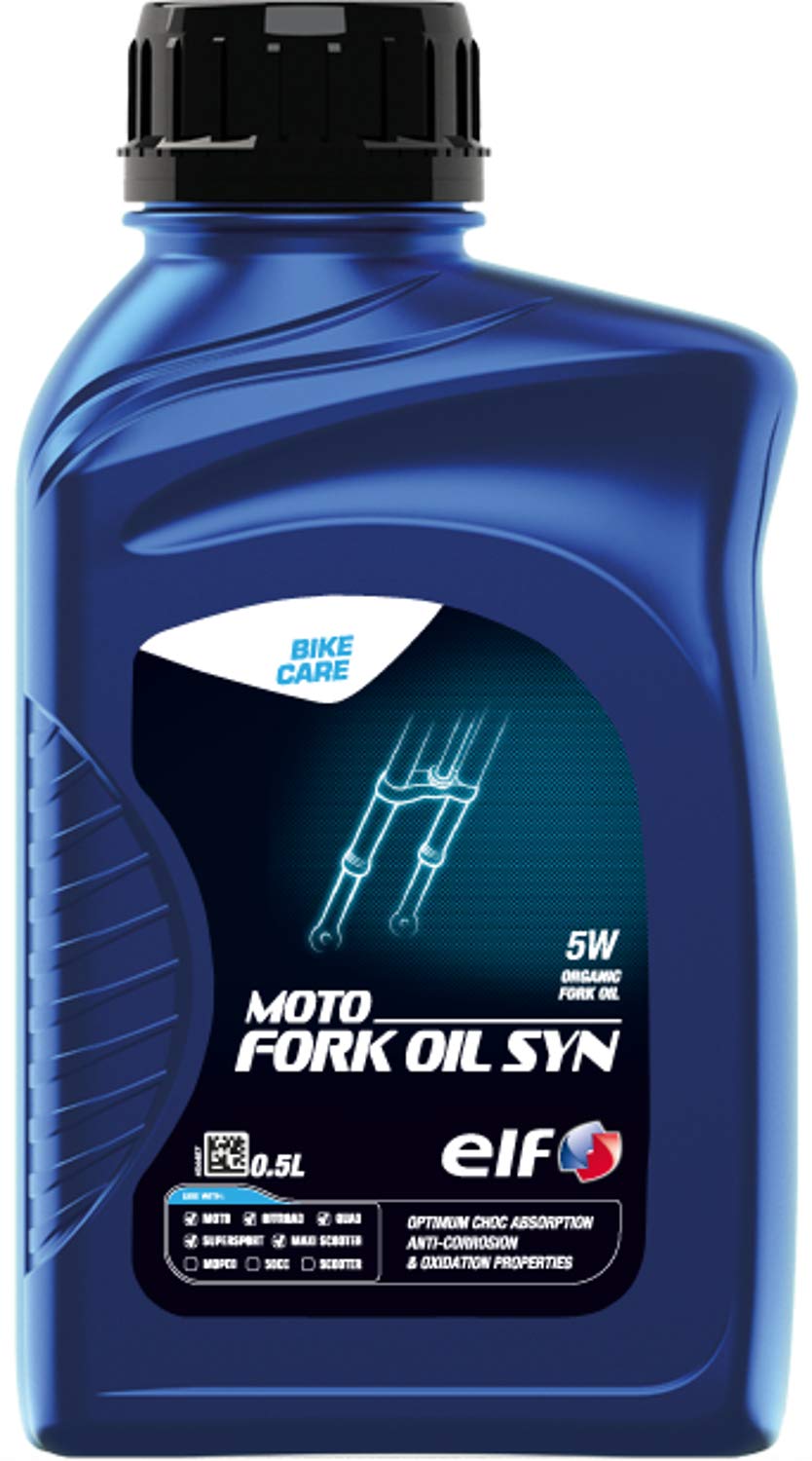 Amazon.co.jp: エルフ(ELF) フォークオイル MOTO FORK OIL SYN 5W