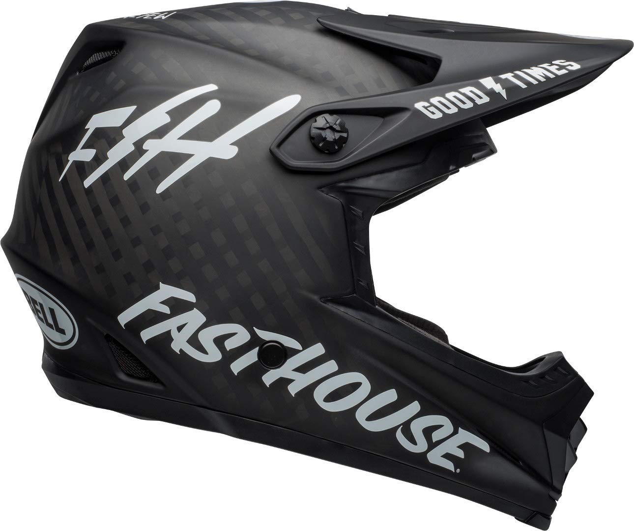 Bell Bike Full-9 Helme Matte Black/White Fasthouse M