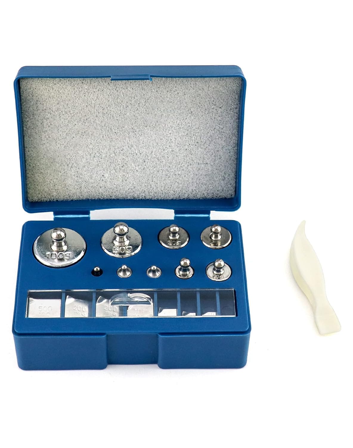 Eduscope 100gm Iron Weight Set Plastic Box Weight Box -(Not calibrated)