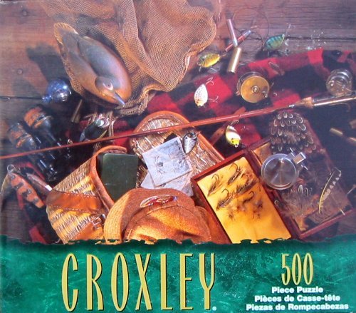 Croxley 500pc. Puzzle-Old Fashion Fishing Gear