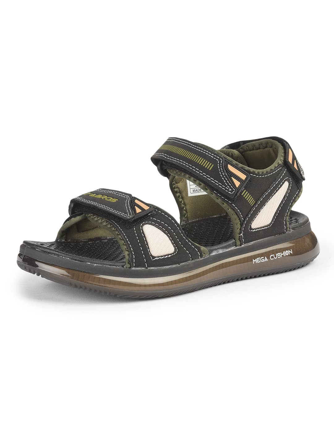 ABROS Mens ASLG0103N Sports Sandal -Black/Olive -7UK (B0B1YPCQ2Q) Amazon Price History, Amazon Price Tracker
