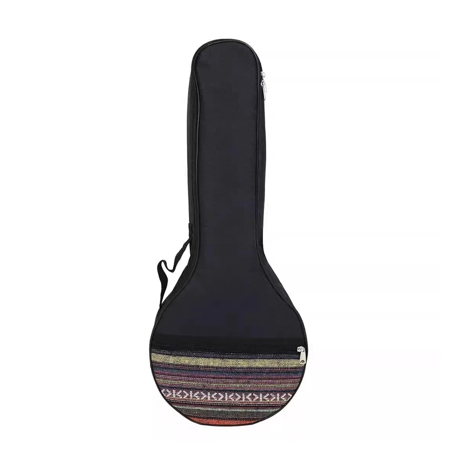 Funda para banjo Estuche for Banjo de tela Thi Ox, correa doble for exteriores, impermeable, 4 cuerdas, 5, bolsa for instrumentos, instrumento Musical cuero PU(Black B)