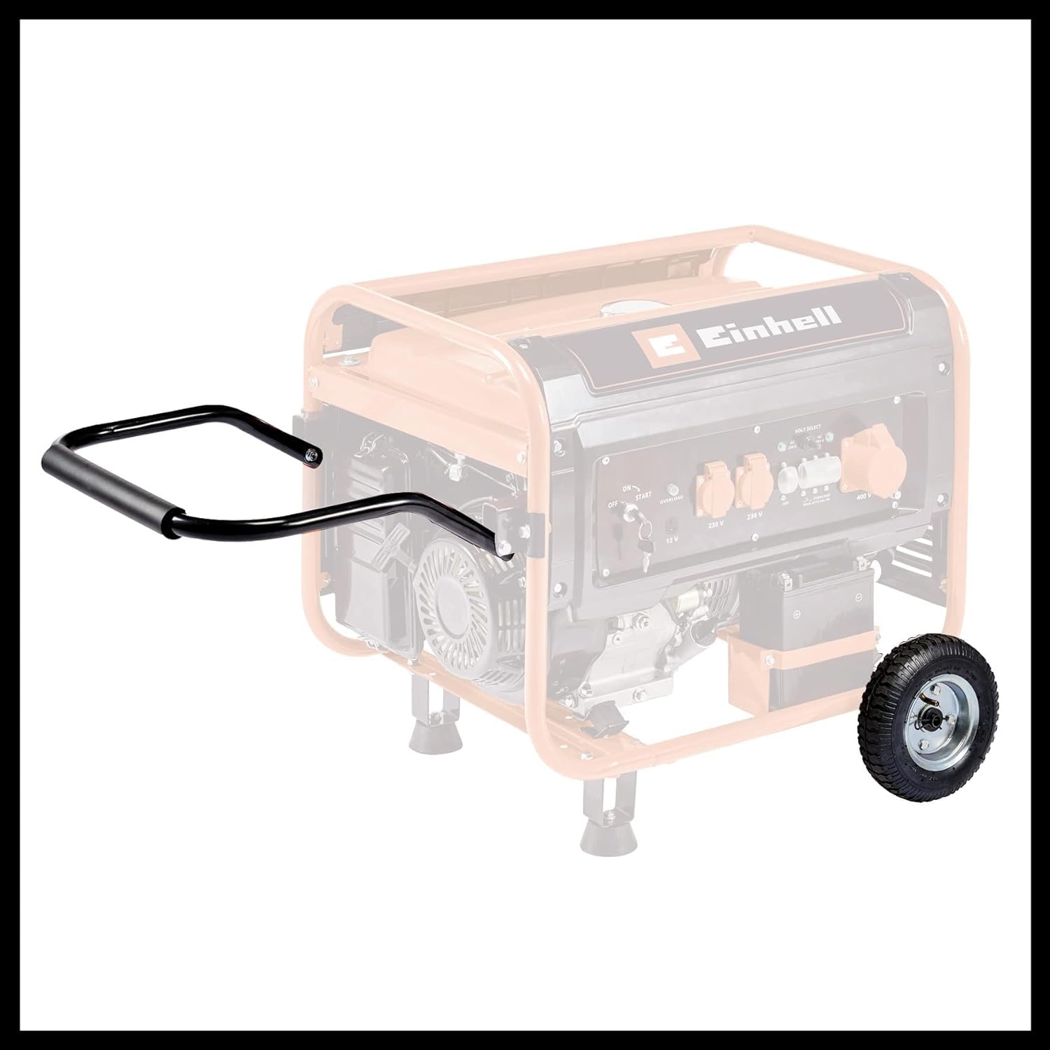 Einhell Generador eléctrico (gasolina) TC-PG 65/E5 (potencia permanente 3,2 kW a 230 V y 3,6 kW a 400 V, 13 A corriente nominal a 230 V, 25 L depósito para gasolina super E5)
