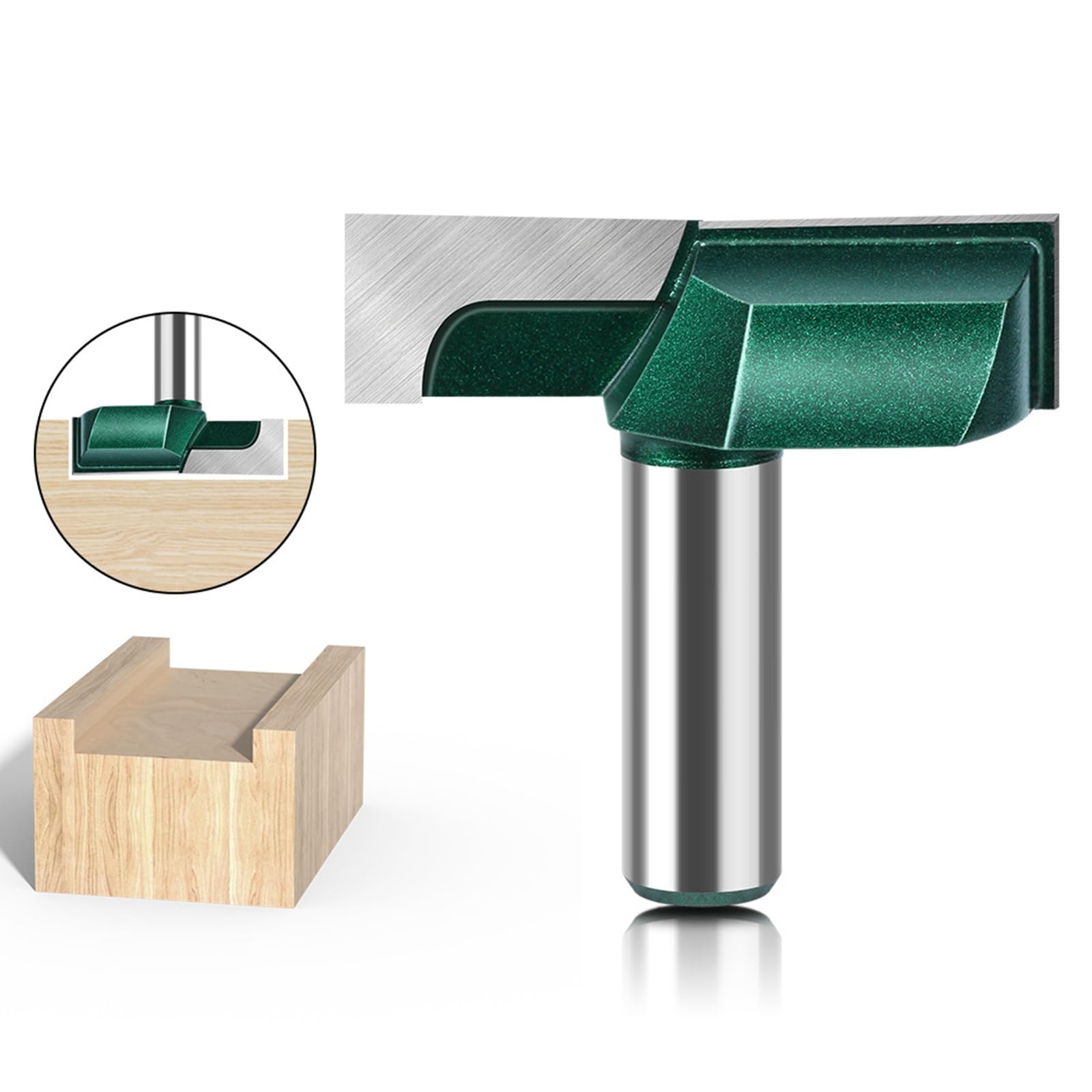 トリマー ビット セット t型 ほぞ カッター 溝 6.35mm 超硬 木工 工具